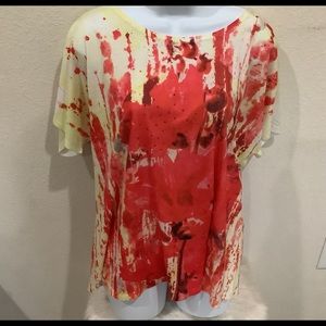 Red and Yellow T shirt